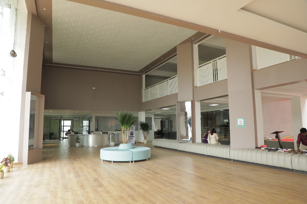 Grand Campus Reception and Welcome Lobby at NPS Hopefarm